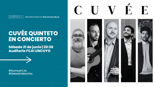 imagen CUVÉE Quinteto en concierto