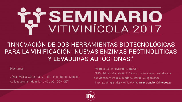 imagen Seminario Vitivinícola en el INV