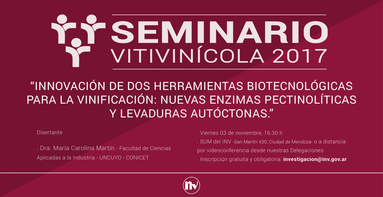 imagen Seminario Vitivinícola en el INV