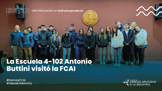 imagen La Escuela 4-102 Antonio Buttini visitó la FCAI