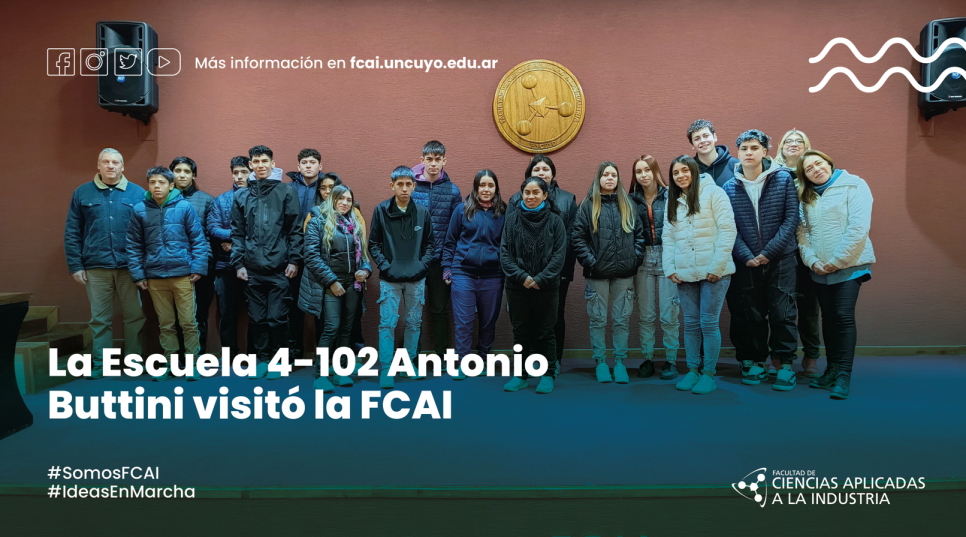 imagen La Escuela 4-102 Antonio Buttini visitó la FCAI
