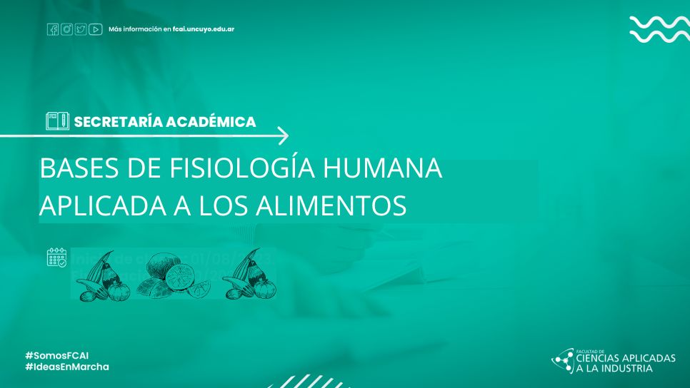 imagen Optativa Bases de Fisiología Humana Aplicada a los Alimentos