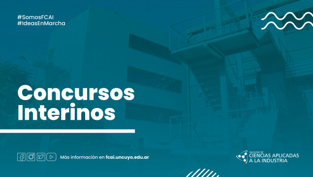 imagen Llamado a CONCURSOS INTERINOS. Desde 29/07 al 04/08.