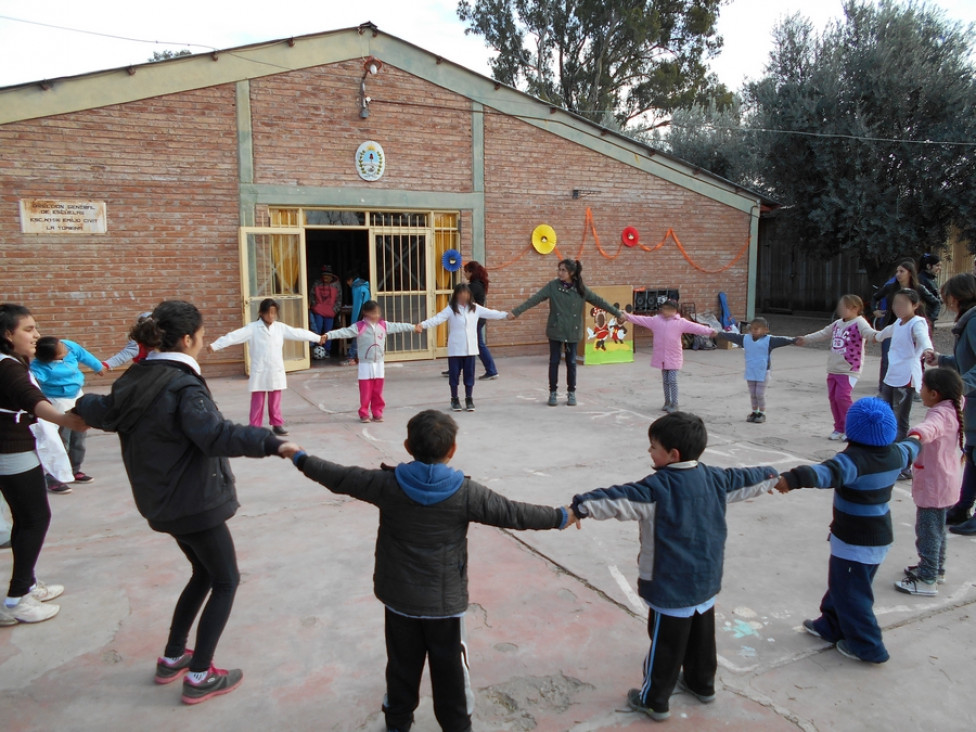 imagen Se festejó el día del niño en la escuela Emilio Civit