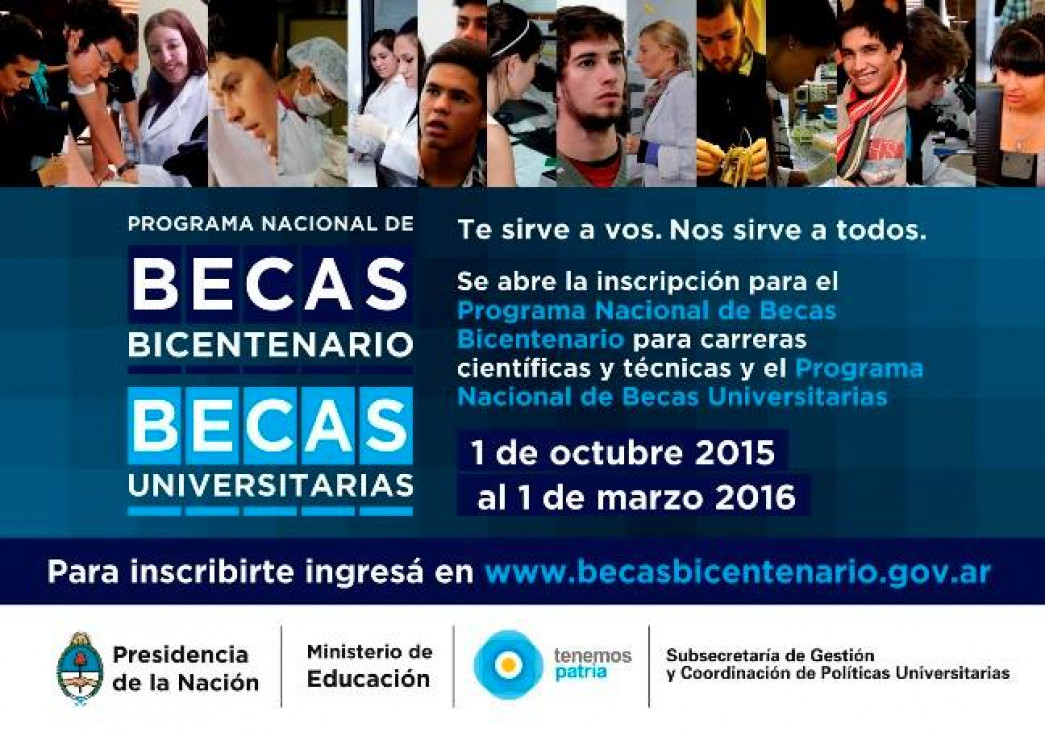 imagen  Programa Nacional de Becas abre la Convocatoria