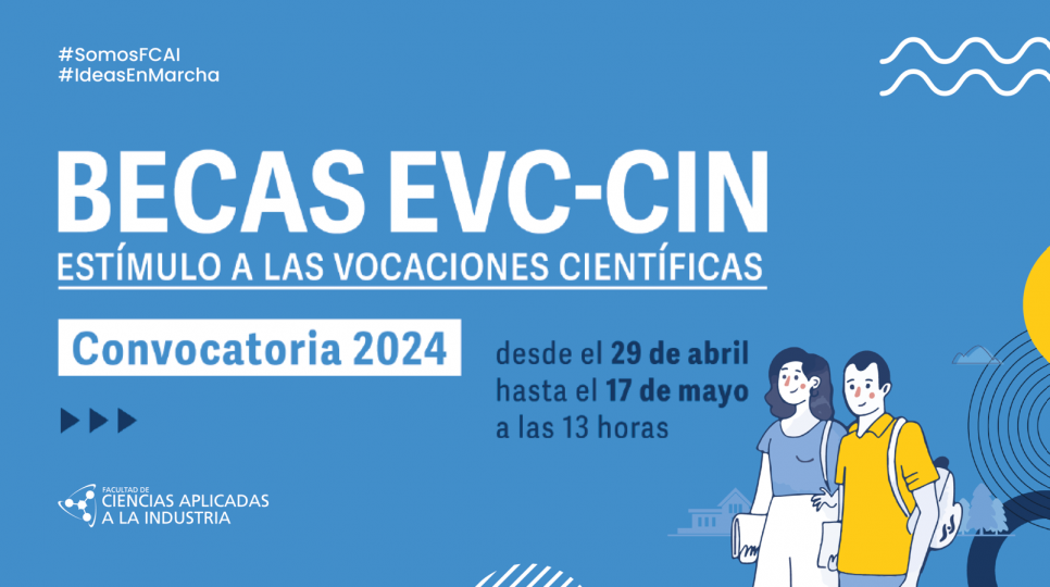 imagen Convocatoria 2024 Becas Estímulo a las Vocaciones Científicas (EVC-CIN)