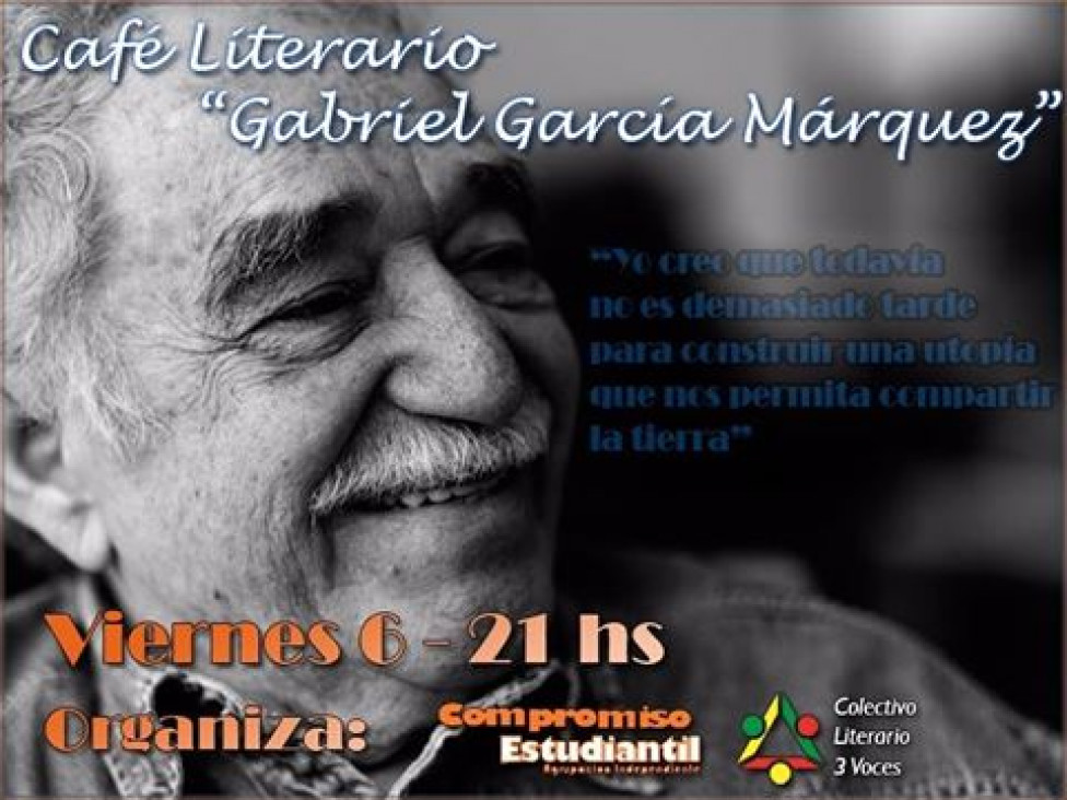 imagen Café Literario Gabriel García Márquez