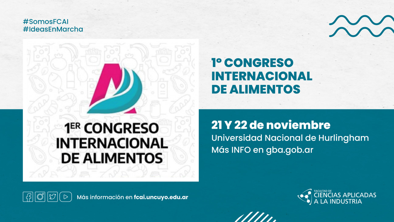 imagen 1º CONGRESO INTERNACIONAL DE ALIMENTOS