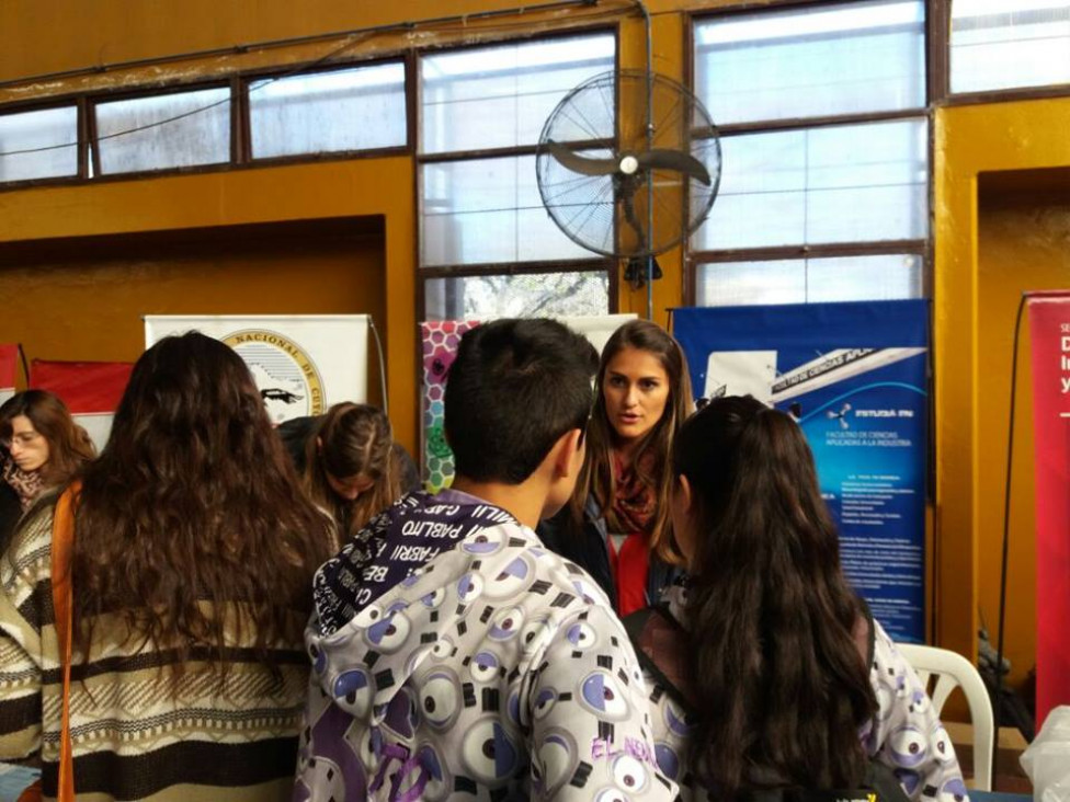 imagen La Facultad de Ciencias Aplicadas a la Industria participó de la Expo Educativa 2017 de San Rafael