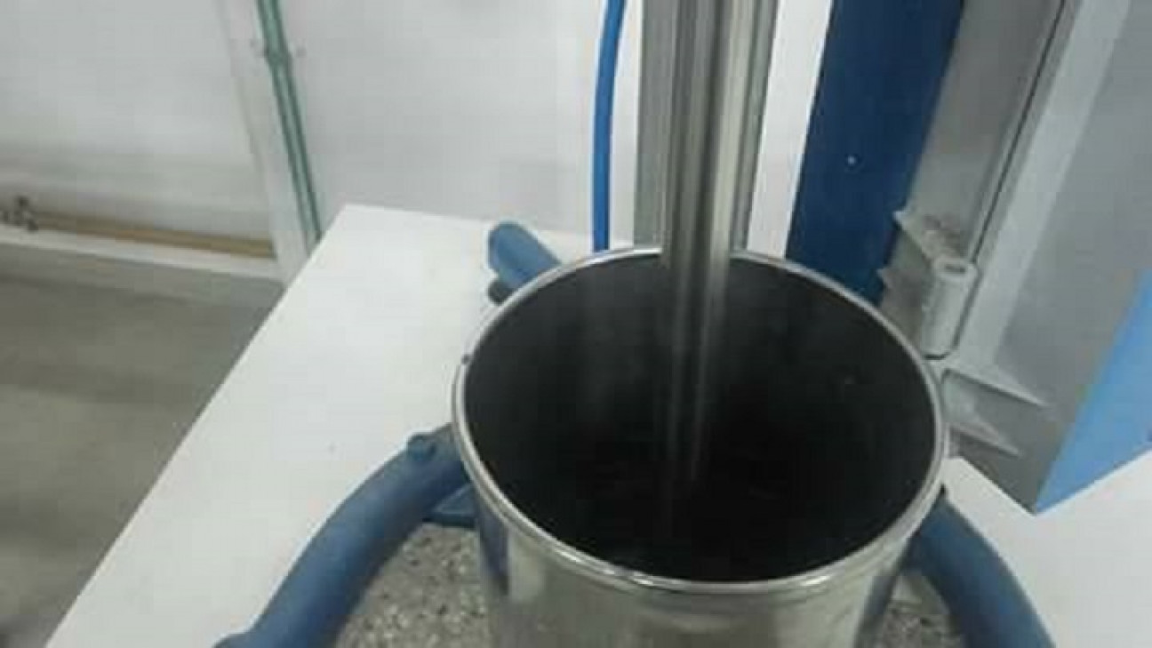 imagen Diseño de tinta ecológica para fibrones en Planta Piloto