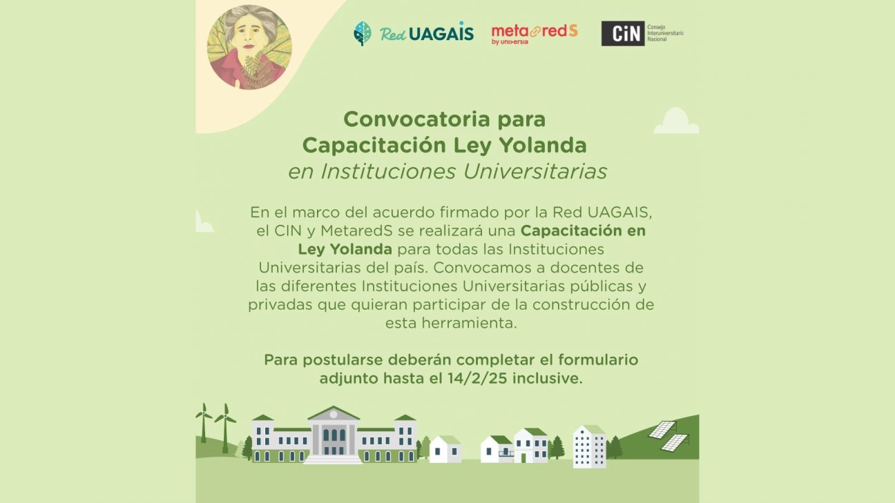 imagen Convocatoria para Capacitación Ley Yolanda