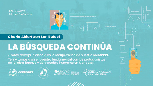 imagen LA BÚSQUEDA CONTINÚA | Charla Abierta en San Rafael