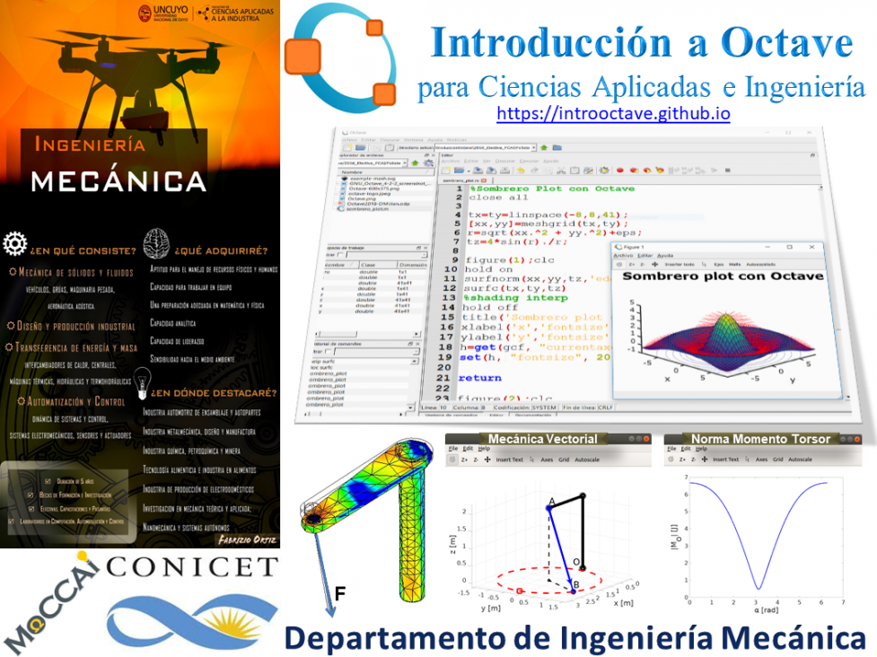 imagen Electiva 188: Introducción a Octave para Ciencias Aplicadas e Ingeniería