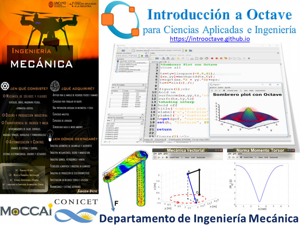 imagen Electiva E188: Introducción a Octave para Ciencias Aplicadas e Ingeniería