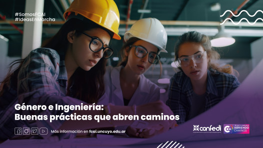 imagen "Género e Ingeniería: Buenas prácticas que abren caminos" Inscribite