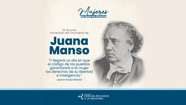 imagen Aniversario del Nacimiento de Juana Manso
