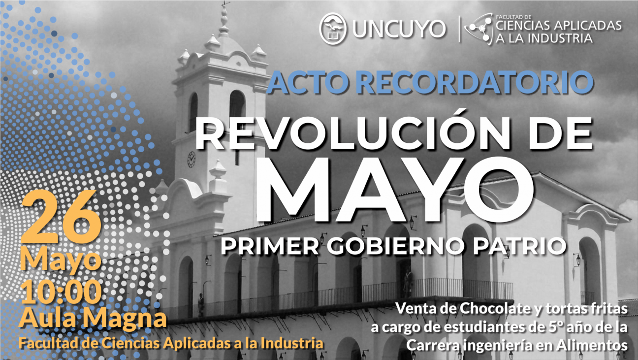 imagen Acto conmemoración de la Revolución de mayo