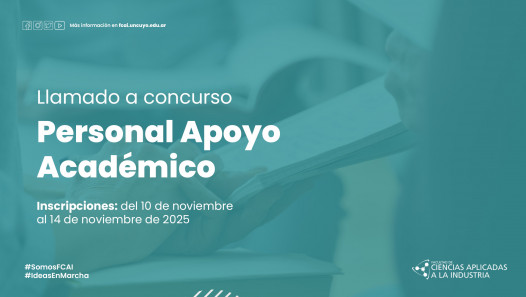 imagen Llamado a concurso Personal de Apoyo Académico.