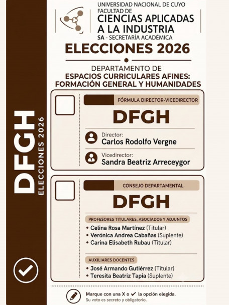 imagen 07 de agosto Elecciones Departamentales