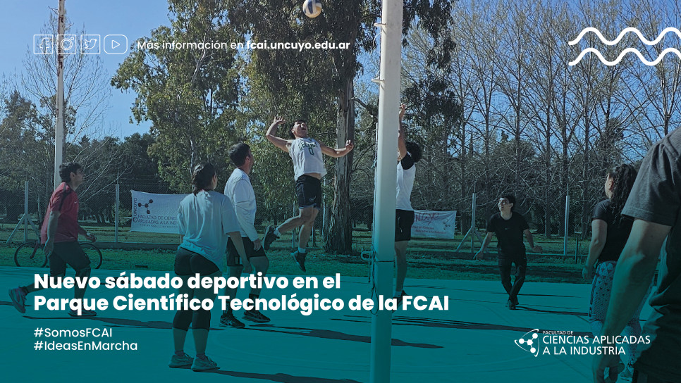 imagen Nuevo sábado deportivo en el Parque Científico Tecnológico de la FCAI.