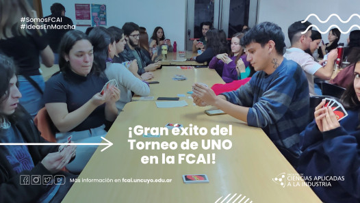 imagen ¡Gran éxito del Torneo de UNO en la FCAI!