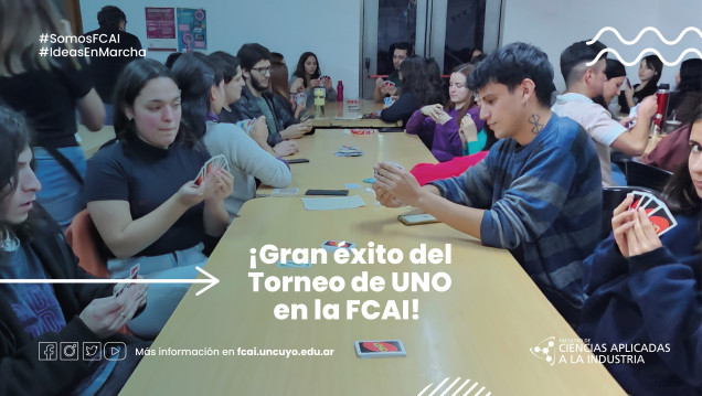 imagen ¡Gran éxito del Torneo de UNO en la FCAI!