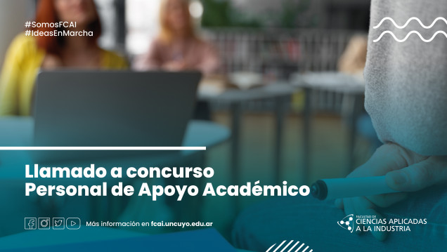 imagen Llamado a concurso Personal de Apoyo Académico.