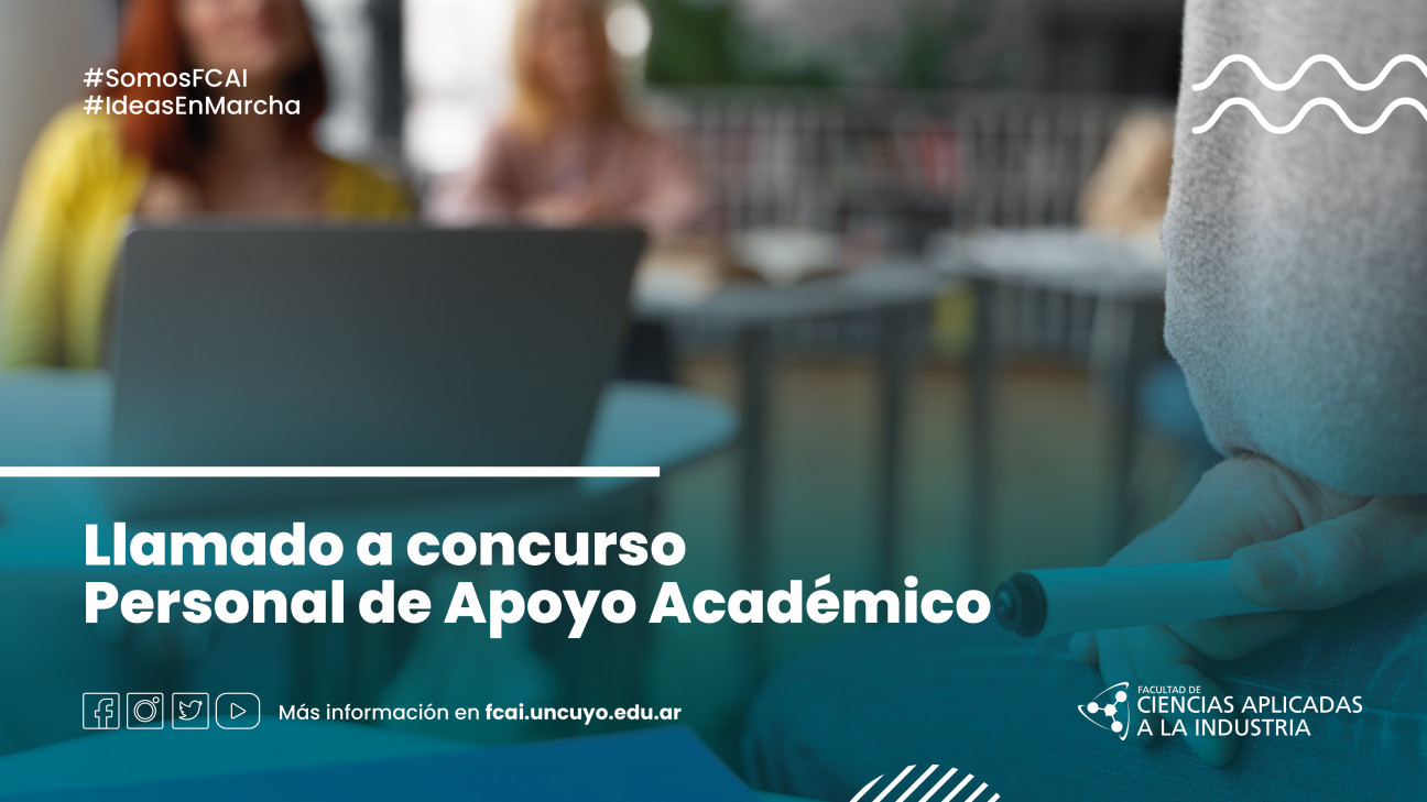 imagen Llamado a concurso Personal de Apoyo Académico.