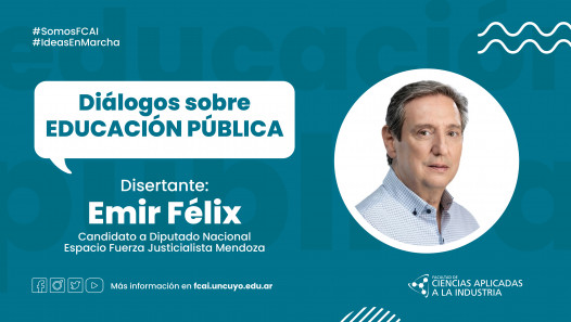 imagen Diálogos sobre Educación Pública - Emir Felix