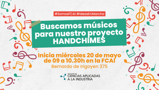 imagen ¡Sumate a nuestro proyecto HANDCHIMES!