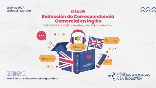 imagen E233/O15-Redacción de Correspondencia Comercial en Inglés
