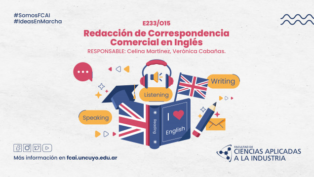 imagen E233/O15-Redacción de Correspondencia Comercial en Inglés