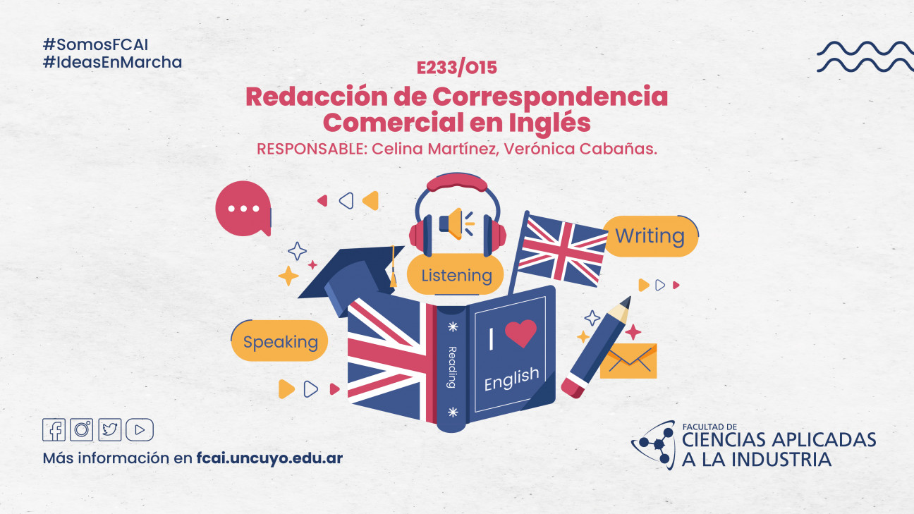 imagen E233/O15-Redacción de Correspondencia Comercial en Inglés