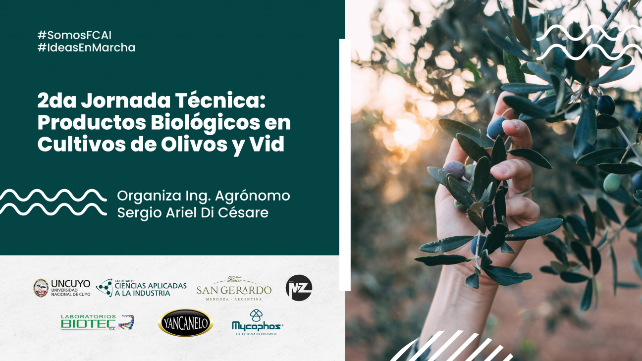imagen 2da Jornada Técnica: Productos Biológicos en Cultivos de Olivos y Vid