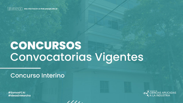 imagen Llamados a Concursos Interinos