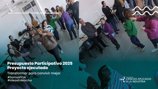 imagen Presupuesto Participativo 2025 | Proyecto ejecutado - Transformar para convivir mejor