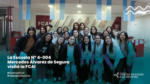imagen La Escuela N° 4-004 Mercedes Álvarez de Segura visitó la FCAI