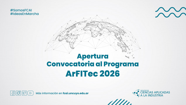 imagen Apertura Convocatoria al Programa ArFITec 2026