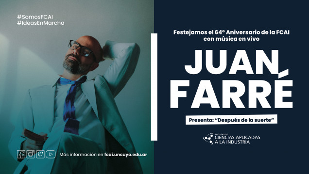 imagen Festejamos el 64° Aniversario de la FCAI con música en vivo