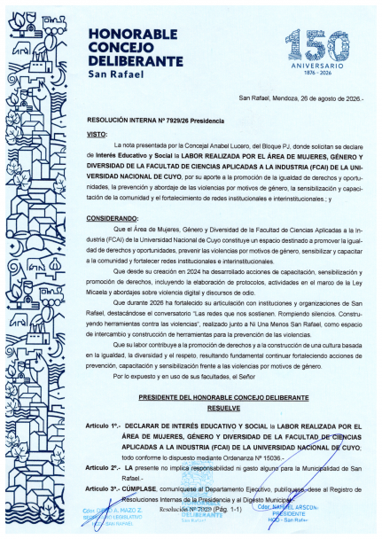 imagen Área de Mujeres, Género y Diversidad