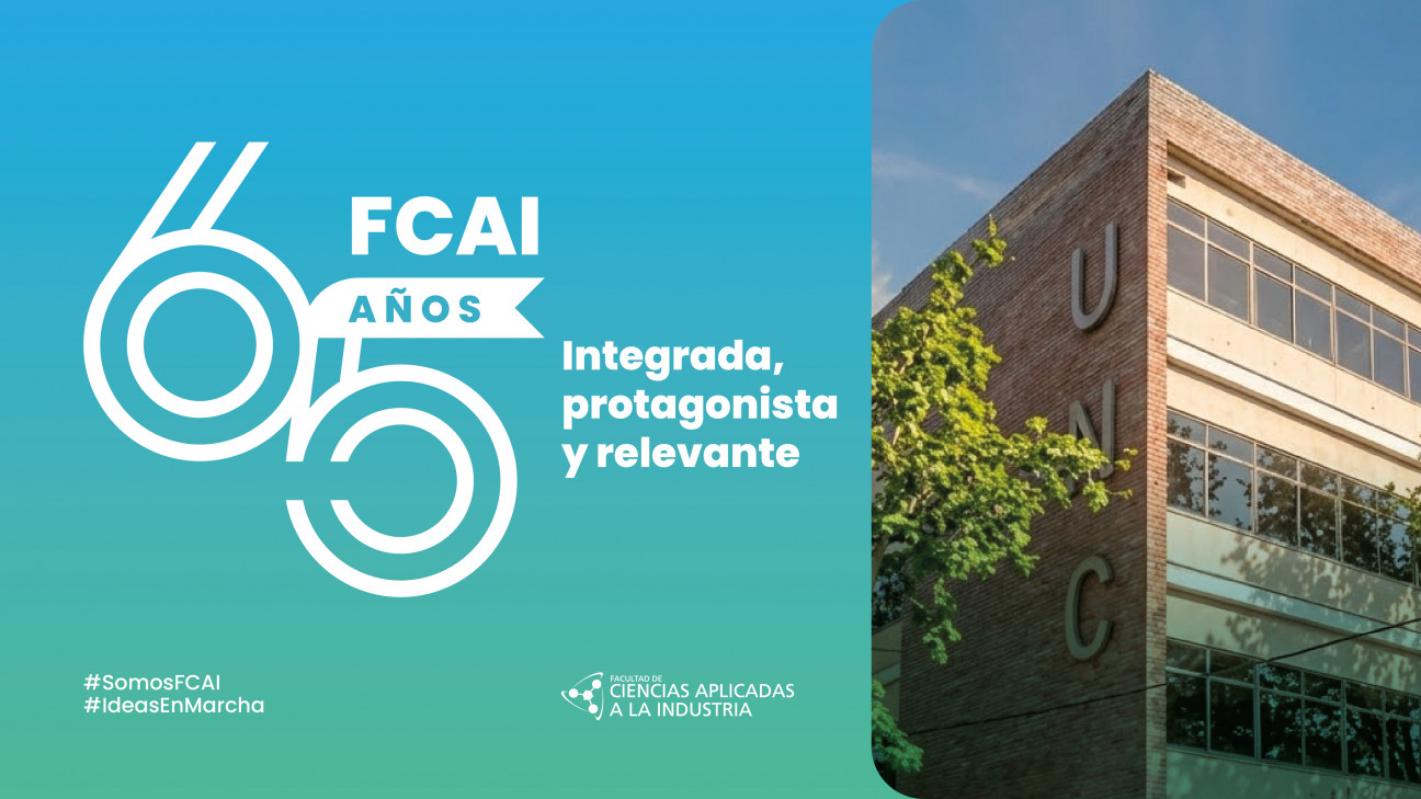 imagen Integrada, protagonista y relevante: la FCAI UNCuyo cumple 65 años