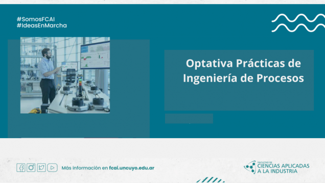 imagen Optativa Prácticas de Ingeniería de Procesos 