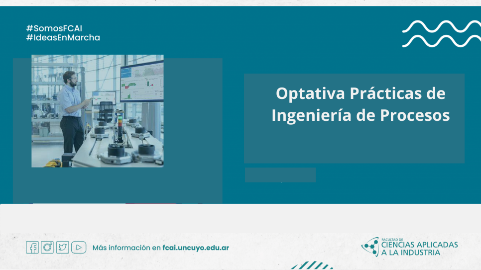 imagen Optativa Prácticas de Ingeniería de Procesos 