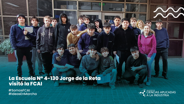 imagen La Escuela N° 4-130 Jorge de la Reta visitó la FCAI