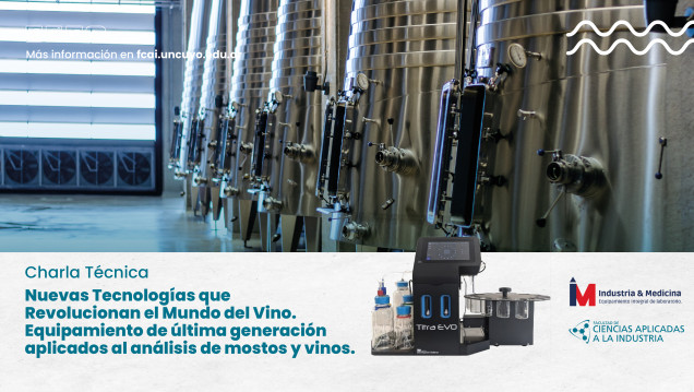 imagen Charla Técnica | Nuevas Tecnologías que Revolucionan el Mundo del Vino.