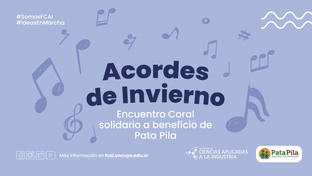 imagen Encuentro Coral Solidario "Acordes de Invierno" en la FCAI