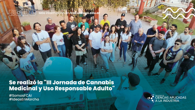 imagen Se realizó la "III Jornada de Cannabis Medicinal y Uso Responsable Adulto"