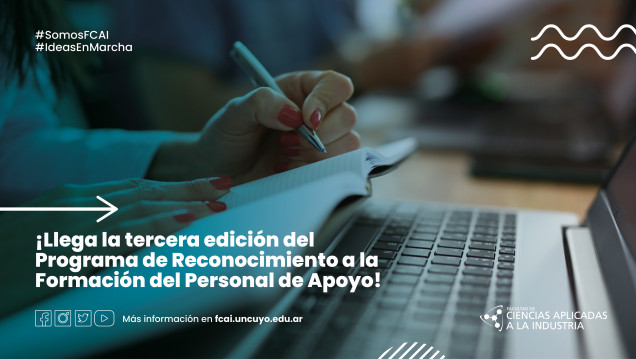 imagen ¡Llega la tercera edición del Programa de Reconocimiento a la Formación del Personal de Apoyo!