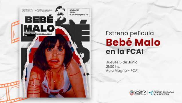 imagen Estreno película "Bebé Malo" en la FCAI