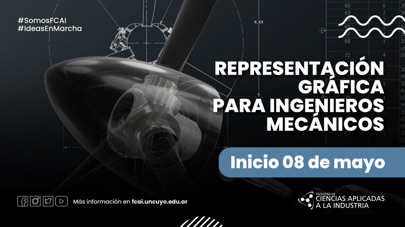 imagen REPRESENTACIÓN GRÁFICA PARA INGENIEROS MECÁNICOS.